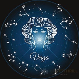 virgo lucky numbers logo